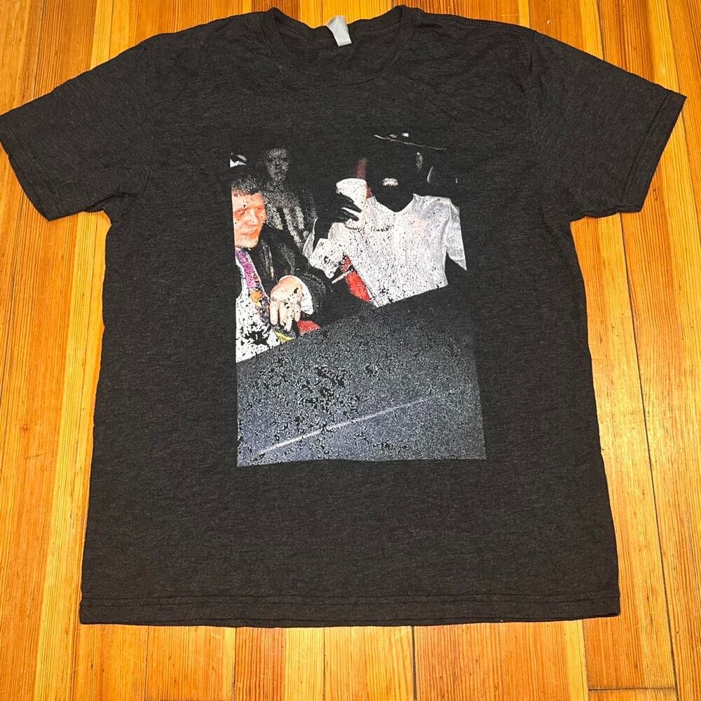 Playboi carti l Men's Grey Black T-shirt